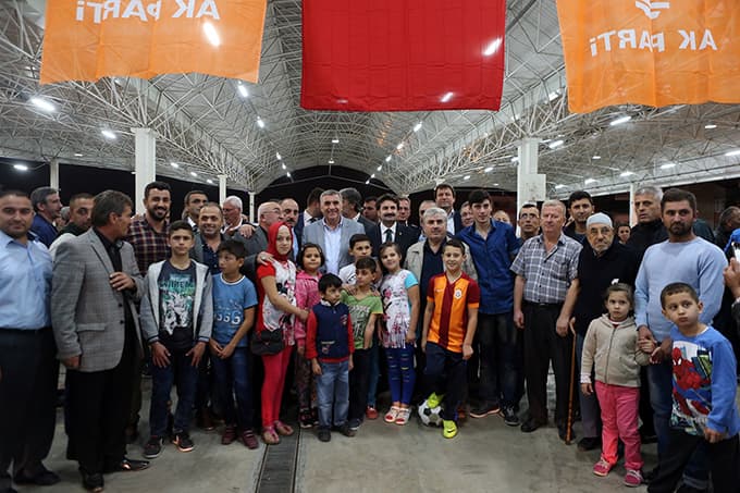 Toçoğlu, Hızırtepe sakinleriyle bir araya geldi