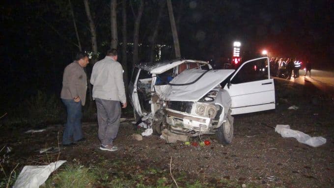 Taraklı'da feci kaza: 2 ölü, 4 yaralı!