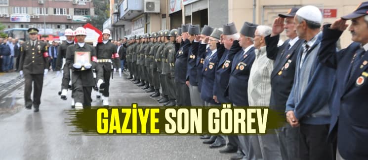 Kıbrıs Gazisi, son yolculuğuna uğurlandı