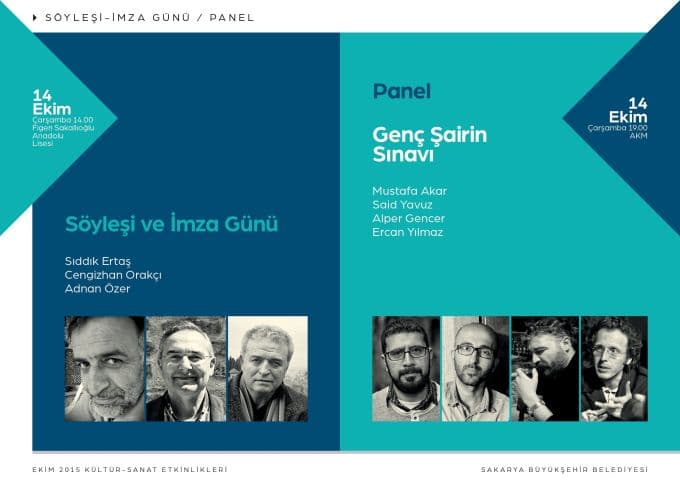 Şiir Akşamları'nda iki program birden