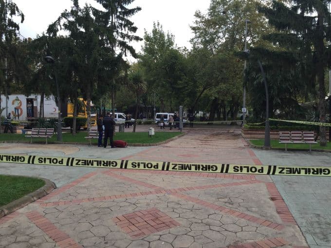 Afganistanlı öğrenci polisi alarma geçirdi