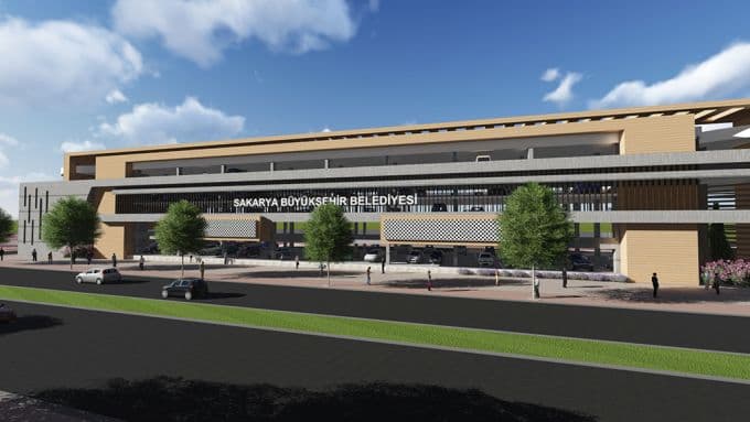 İki katlı otoparkın temeli atılıyor
