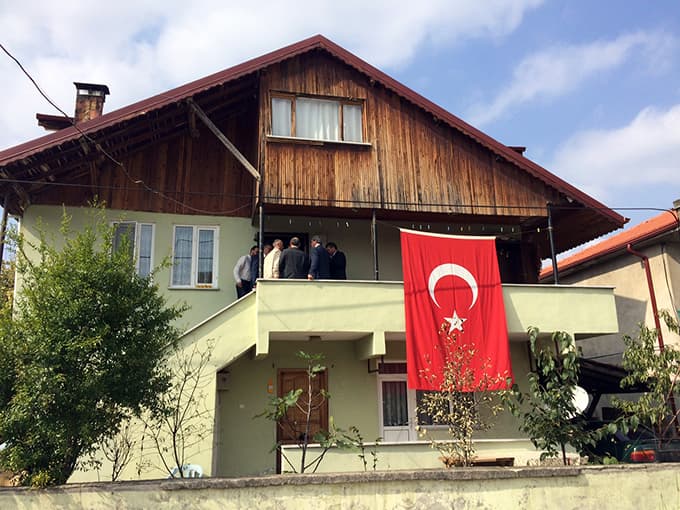 Şehit ateşi Sakarya'ya düştü