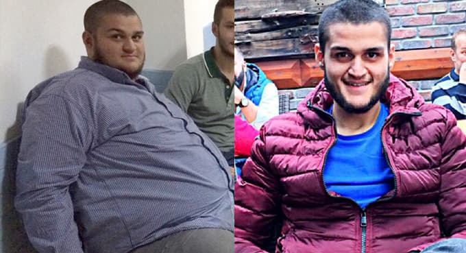 Vatan aşkıyla 95 kilo verdi