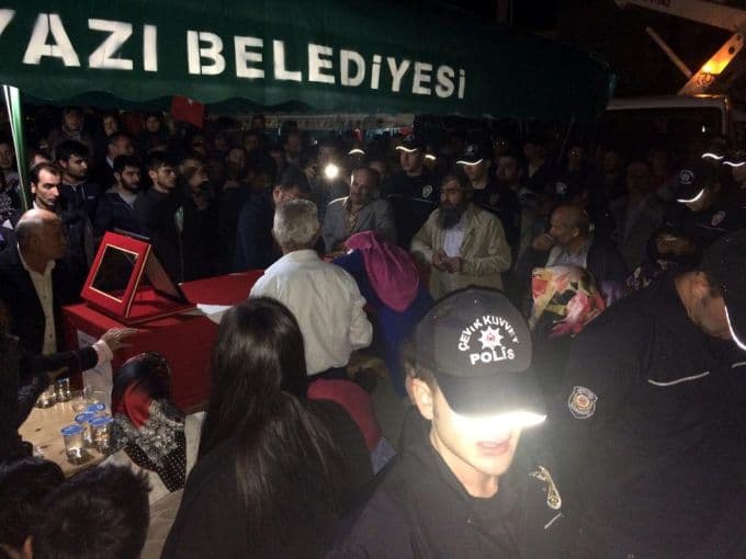 Şehit ateşi Sakarya'ya düştü