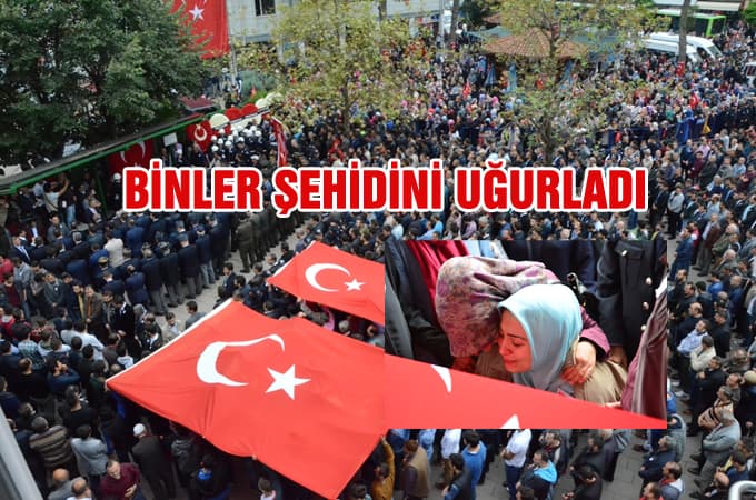 Şehide son veda!