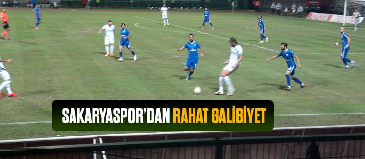 Sakaryaspor geriye düştü ama yılmadı