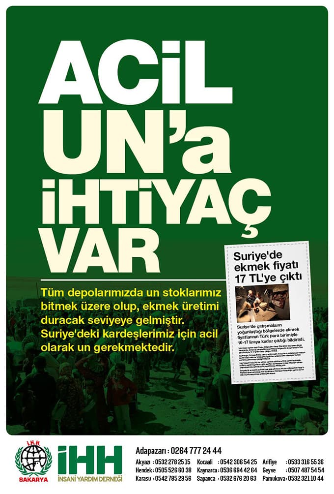 Suriye için yardım çağrısı: 'Acil una ihtiyaç var'