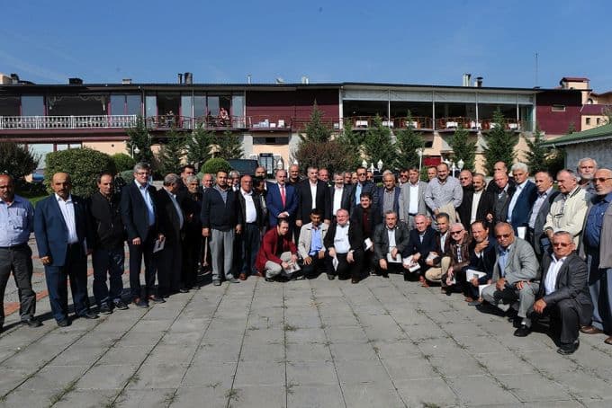 Başkan Toçoğlu, Geyveli muhtarlarla bir araya geldi