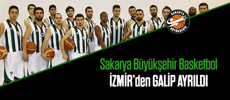 Büyükşehir Basket İzmir'de galip geldi
