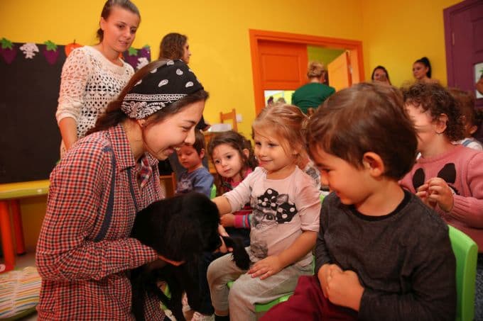 Miniklere, hayvan sevgisi anlatıldı