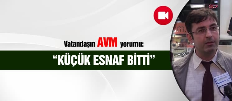 Sakaryalılar AVM'ler hakkında ne düşünüyor?