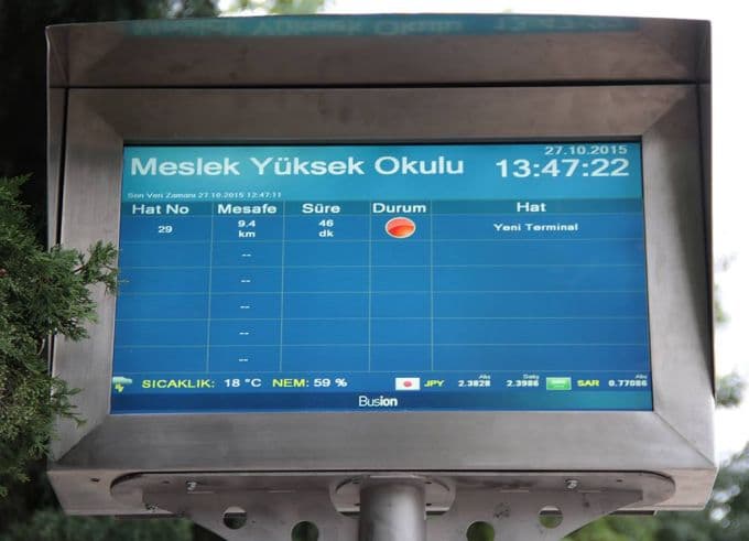 Şehir ulaşımında akıllı durak uygulaması başlatıldı