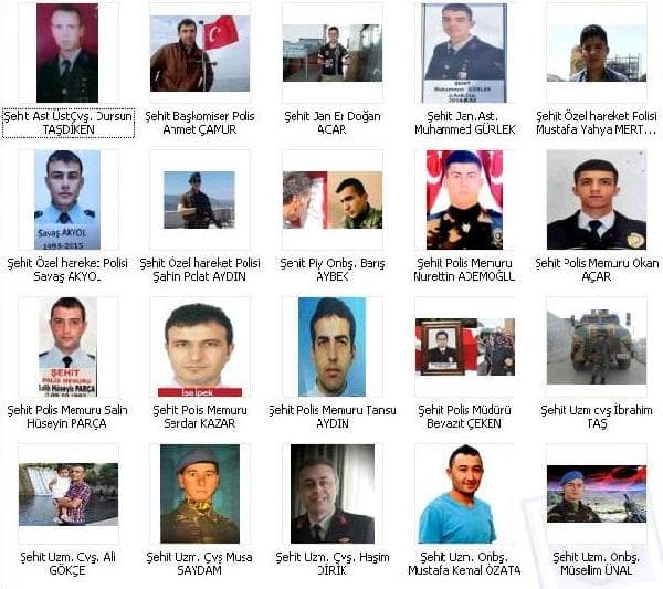 100 günde, 120 şehit çocuğu yetim kaldı