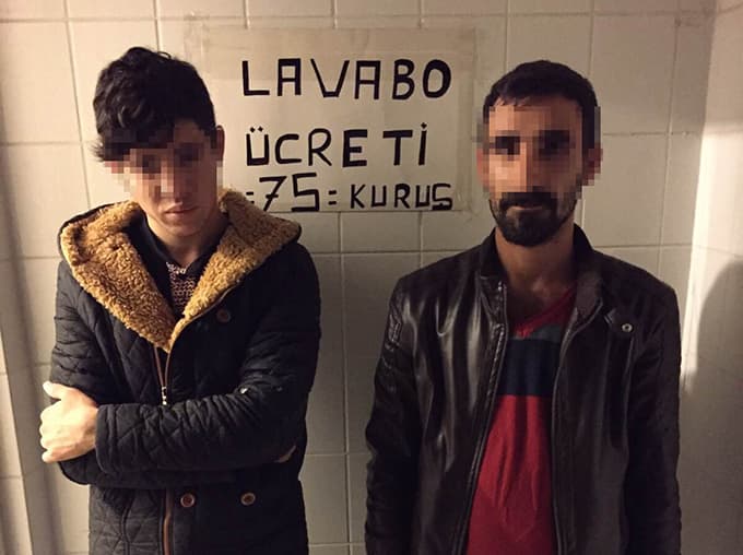 Hırsızlar kıskıvrak yakalandı