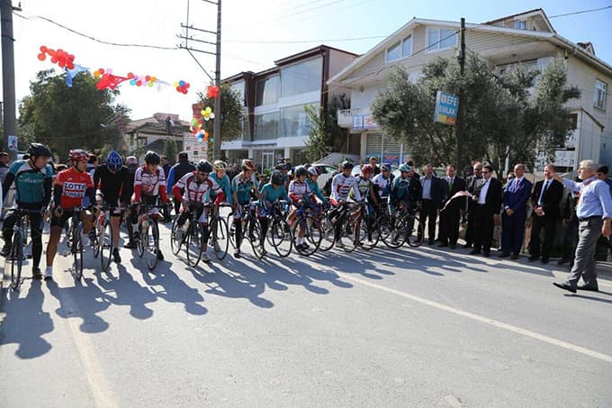 Geyve'de bisiklet şenliği düzenlendi 