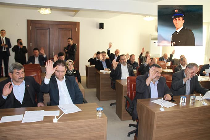 Akyazılı şehidin adı caddeye verildi