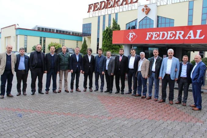Trabzonlu iş adamları TÜMSİAD'ı ziyaret etti