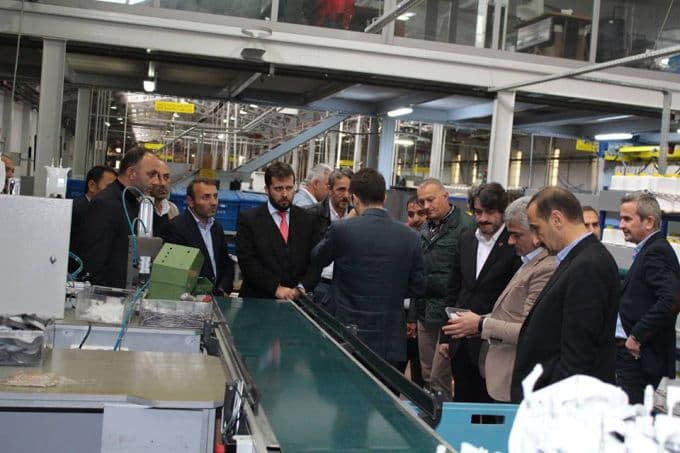 Trabzonlu iş adamları TÜMSİAD'ı ziyaret etti