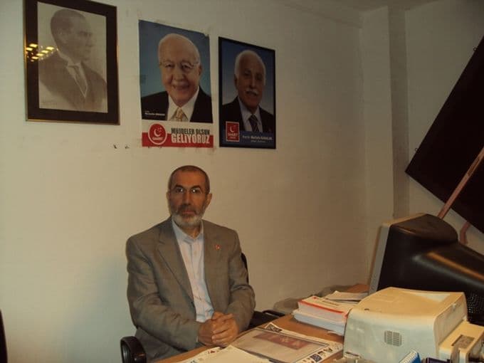 Saadet Partisi ilçe başkanı istifa etti
