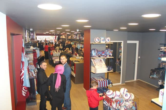 Trabzonspor Club açılışına yoğun ilgi