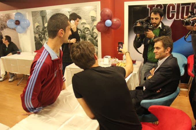 Trabzonspor Club açılışına yoğun ilgi
