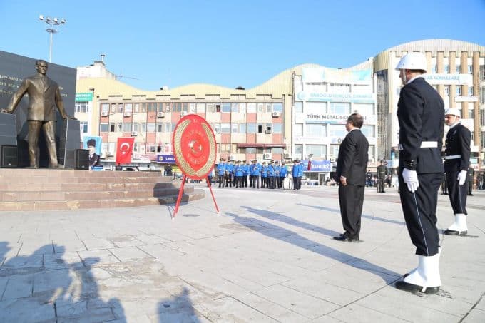 Büyük Önder Atatürk Sakarya'da anıldı