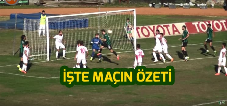İşte Sakaryaspor-Diyarbekirspor maçının özeti