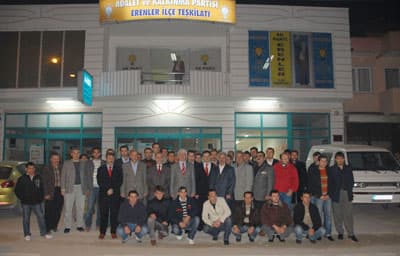 Duran, AK Parti Erenler İlçe Teşkilatı'nı Ziyaret Etti