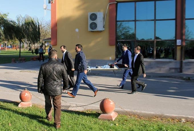Yangın tatbikatı gerçeğini aratmadı