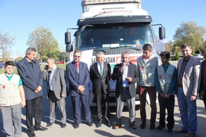 Sakarya Üniversitesi'nden Suriye'ye insani yardım