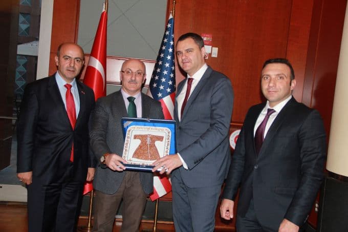 MÜSİAD Başkanı Genç'ten Washington Büyükelçiliği'ne ziyaret