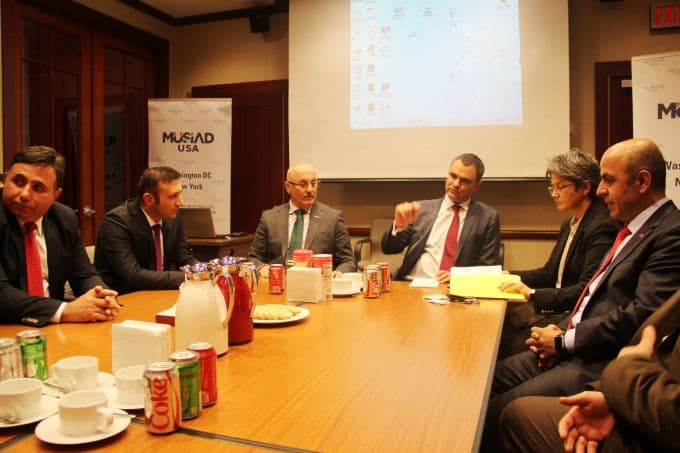 MÜSİAD Başkanı Genç'ten Washington Büyükelçiliği'ne ziyaret