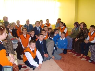 Minik Yüreklerden Büyük Ziyaret