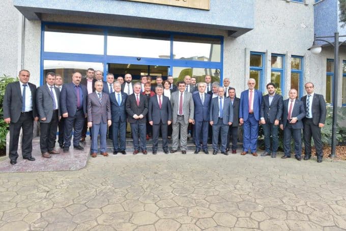 Rize heyeti, SAÜ'yü ziyaret etti