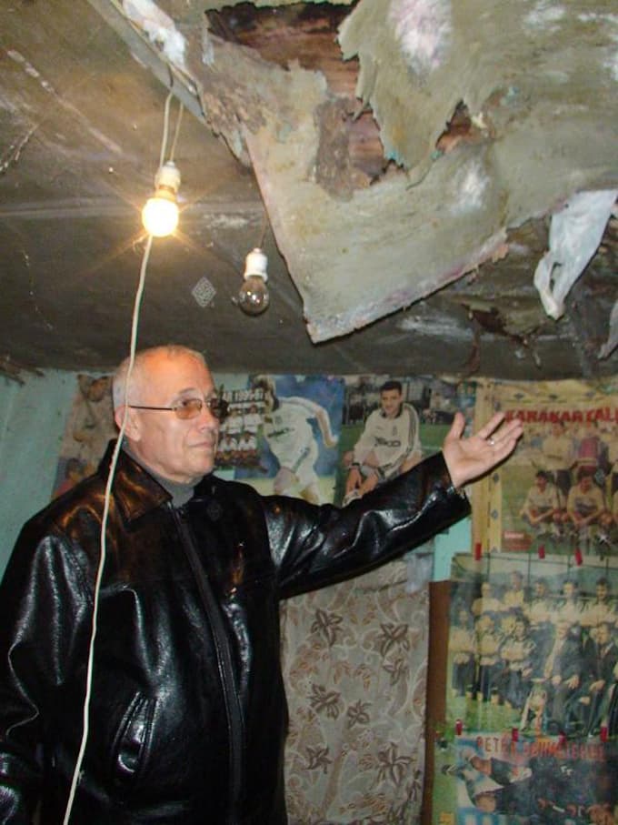 Kıbrıs gazisi sokakta kaldı