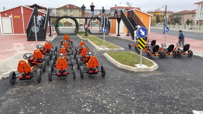 Akyazı'daki trafik park için geri sayım başladı