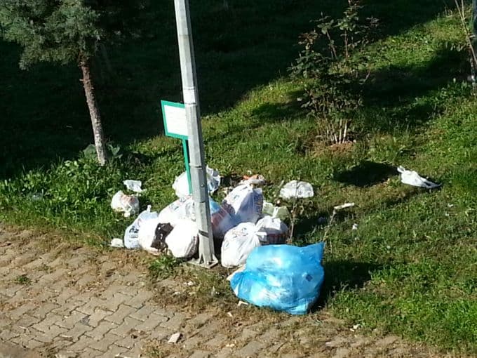 Vatandaşlar bu görüntüye tepki gösterdi
