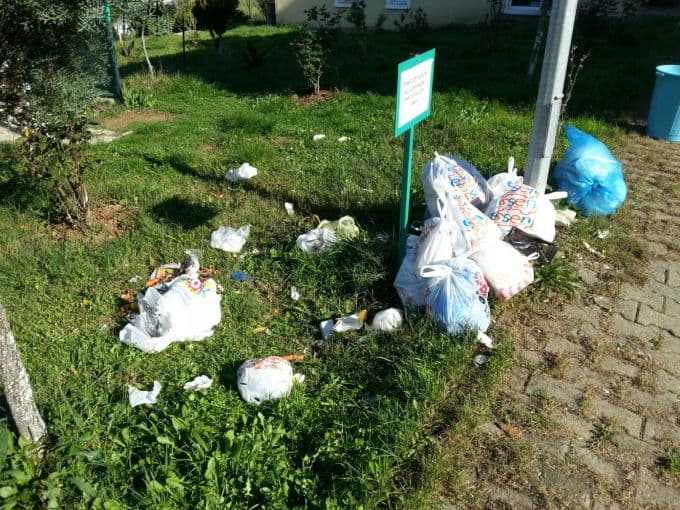 Vatandaşlar bu görüntüye tepki gösterdi