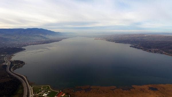 Sapanca Gölü'nde su seviyesi yükseldi
