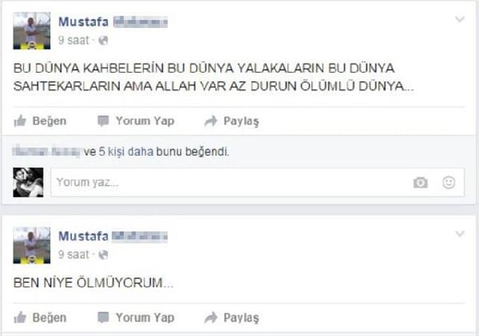 Düğün yapamadığı için sözlüsü terk edince canına kıydı