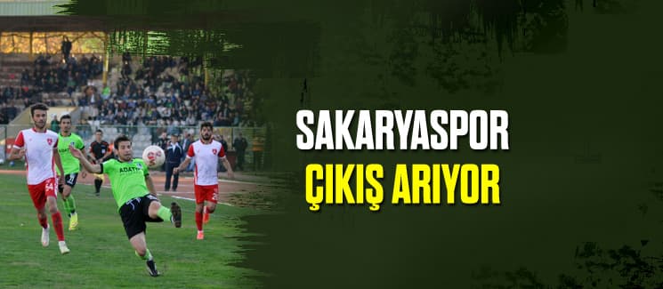 Sakaryaspor, sahasında Gaziosmanpaşaspor'u ağırlayacak