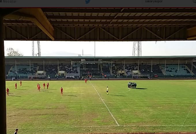 Sakaryaspor - Gaziosmanpaşaspor maçı sona erdi