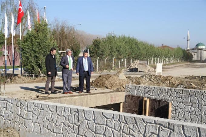 Başkan Akcan, yeni projeleri yerinde inceledi