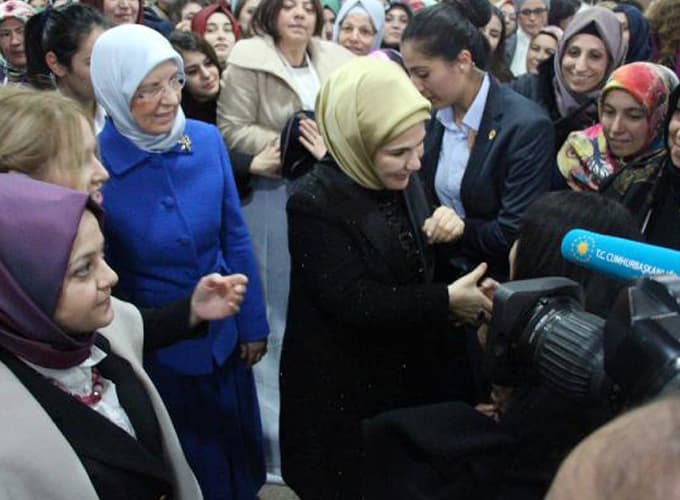 Emine Erdoğan Sakarya ziyaretinde...