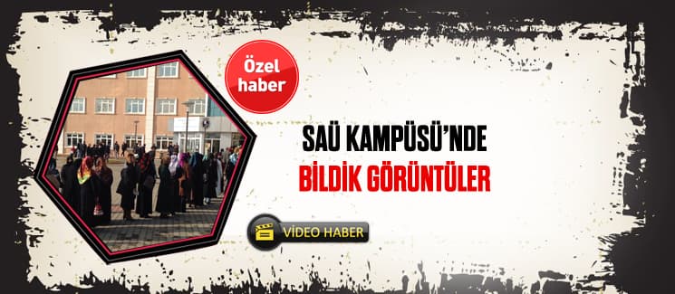 SAÜ Kampüsü'nde sınav kuyruğu