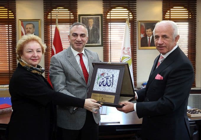 Başkan Yılmazer'den Nafi Güral'a teşekkür