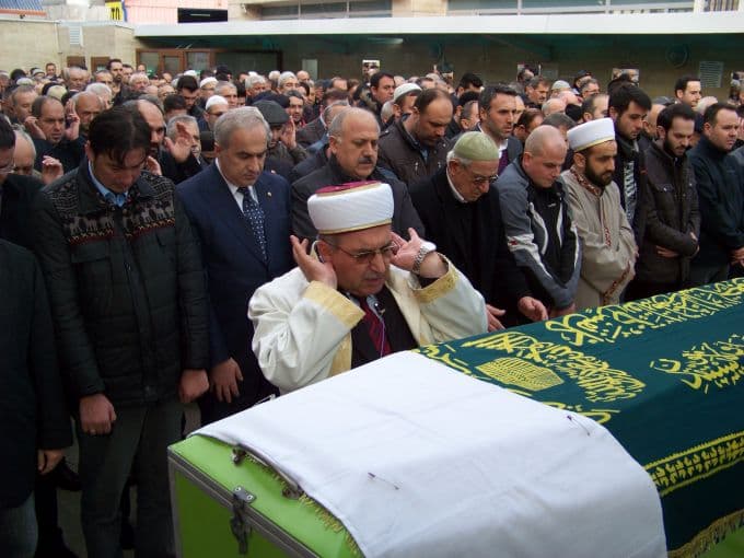 Başkan Delen, son yolculuğuna uğurlandı