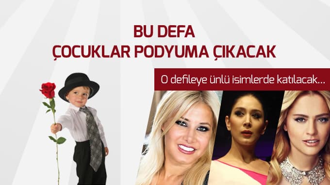 Minik güzeller Ada AVM'de podyumu sallayacak!