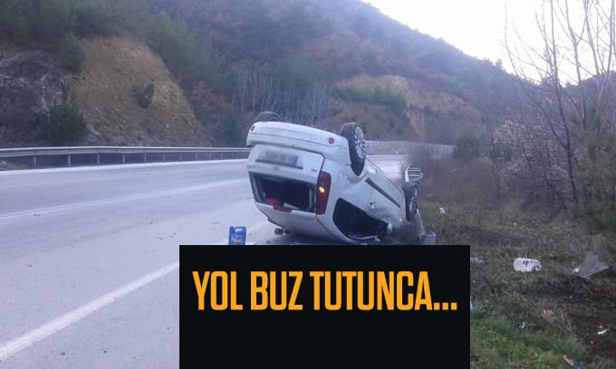 Taraklı'da otomobil devrildi: 6 yaralı 